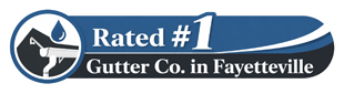 Rated # 1 Gutter Co. in Fayetteville